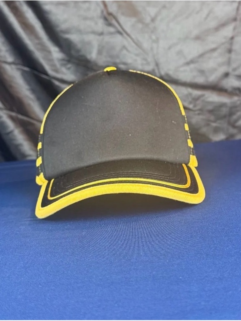 Black and Yellow Trucker Hat